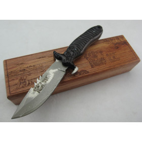 Bear Infested Rhinoceros collection hunting knife  UD40705